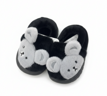 Chaussons Peluche Ours – Confort & Douceur