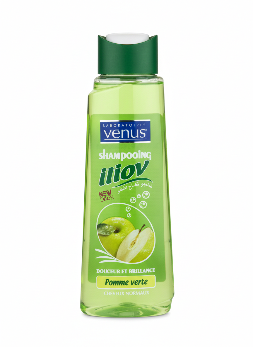 🍏 Shampooing Venus - Pomme Verte (400ml)
