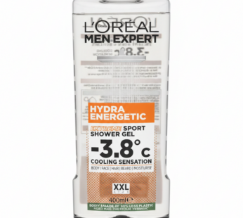 L&rsquo;Oréal Men Expert – Gel Douche Hydra Energetic (Extreme Sport) 400ML