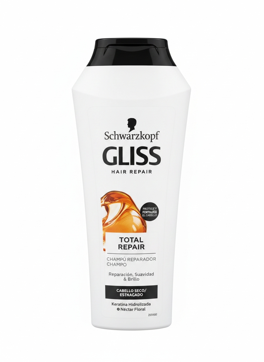 Shampooing Schwarzkopf Gliss Total Repair 250ML