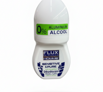 Déodorant Roll-On FLUX – Sensitive & Pure 60ml