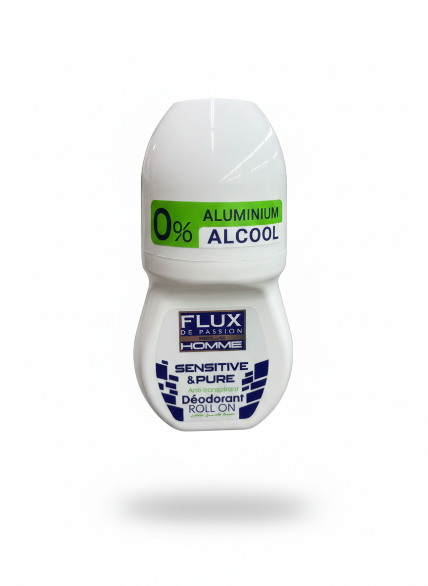 Déodorant Roll-On FLUX - Sensitive & Pure 60ml