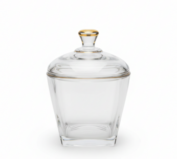 Sucrier / Bonbonnière en Verre – Design Élégant