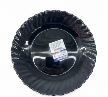 Assiette Plate Luminarc – Noire (24 cm)