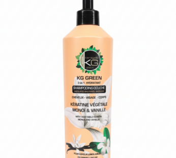 Gel Douche & Shampoing 3-en-1 Keragold Green