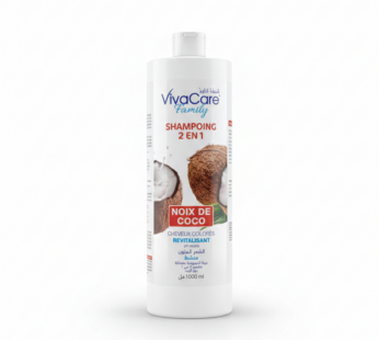🥥 Shampoing 2 en 1 VivaCare Family – Noix de Coco