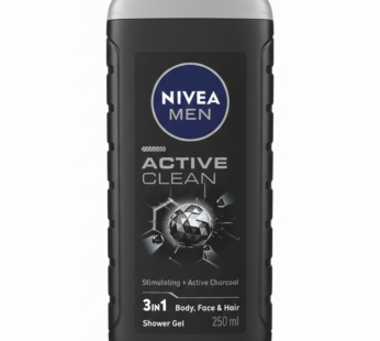 Gel douche NIVEA MEN « Active Clean » (250 ml)