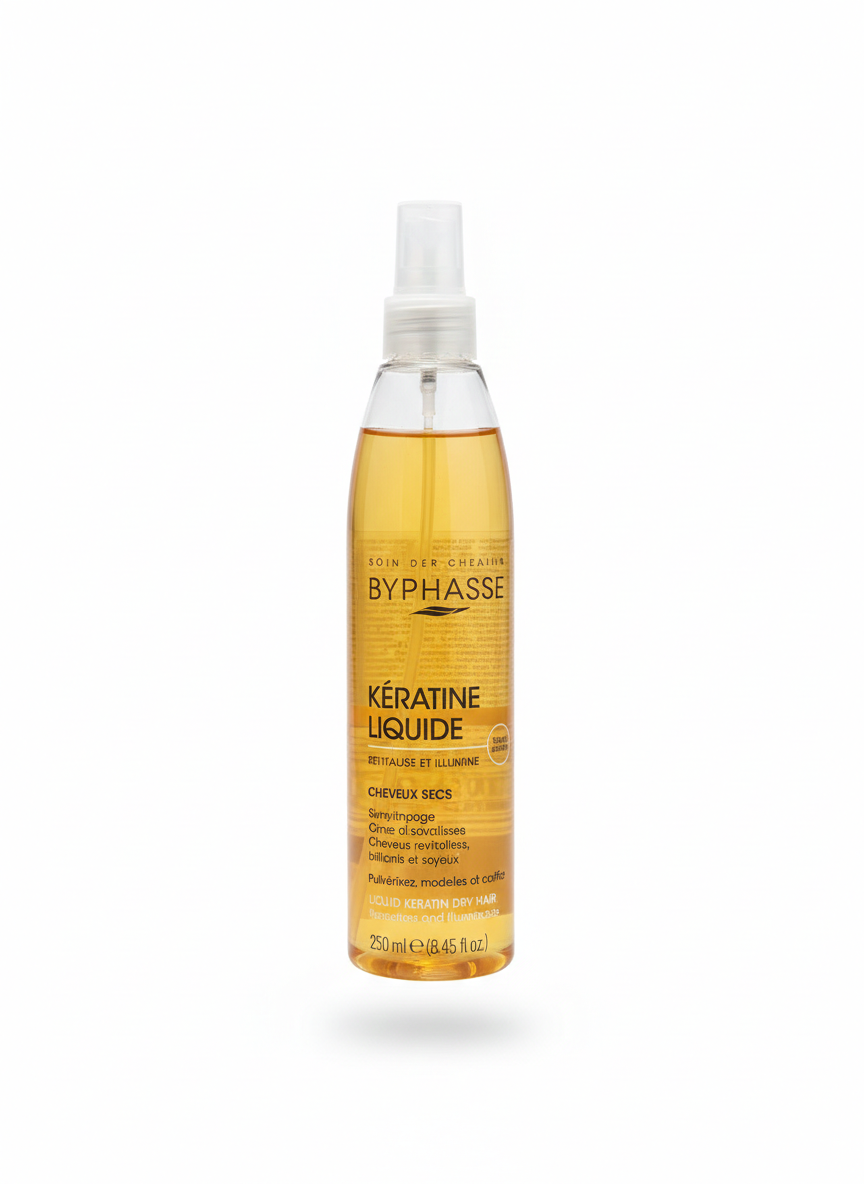 ✨ Kératine Liquide BYPHASSE (250ml) – Réparation & Brillance