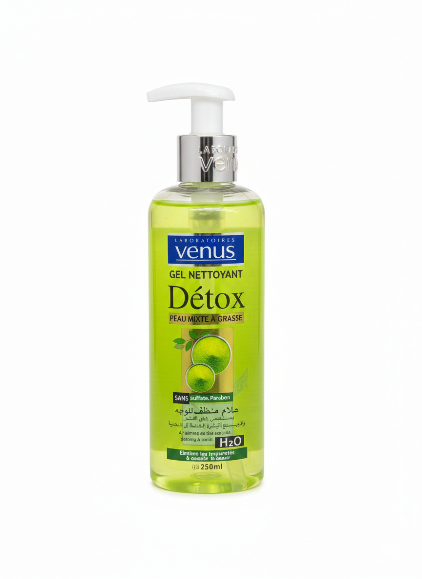 Gel Nettoyant Détox - Laboratoires Venus 250ml