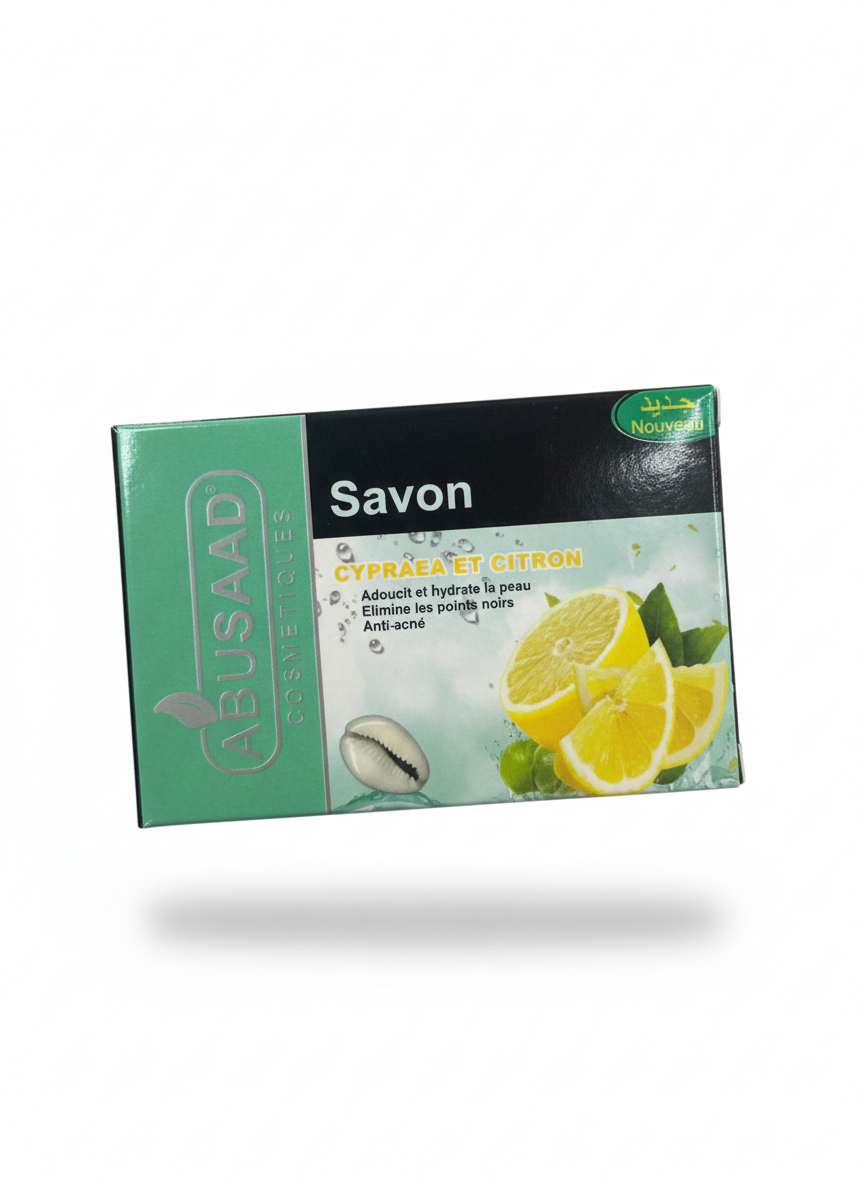Savon ABUSAAD – Cypraea & Citron (85g)