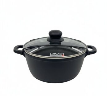 Faitout Anti-adhésif avec Couvercle – 24 cm