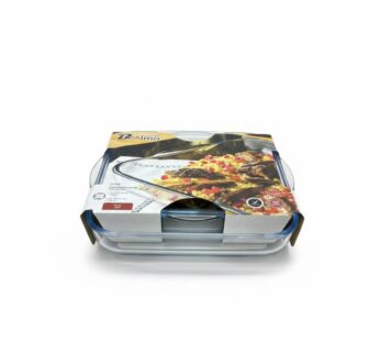BEALMO Plat à Four Carré avec Couvercle (Set de 2 pièces)