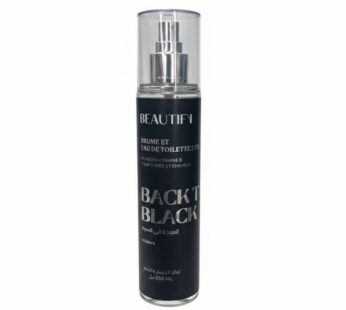 Beautify – Back to Black (250 ml) brume parfumée et eau de toilette 2-en-1