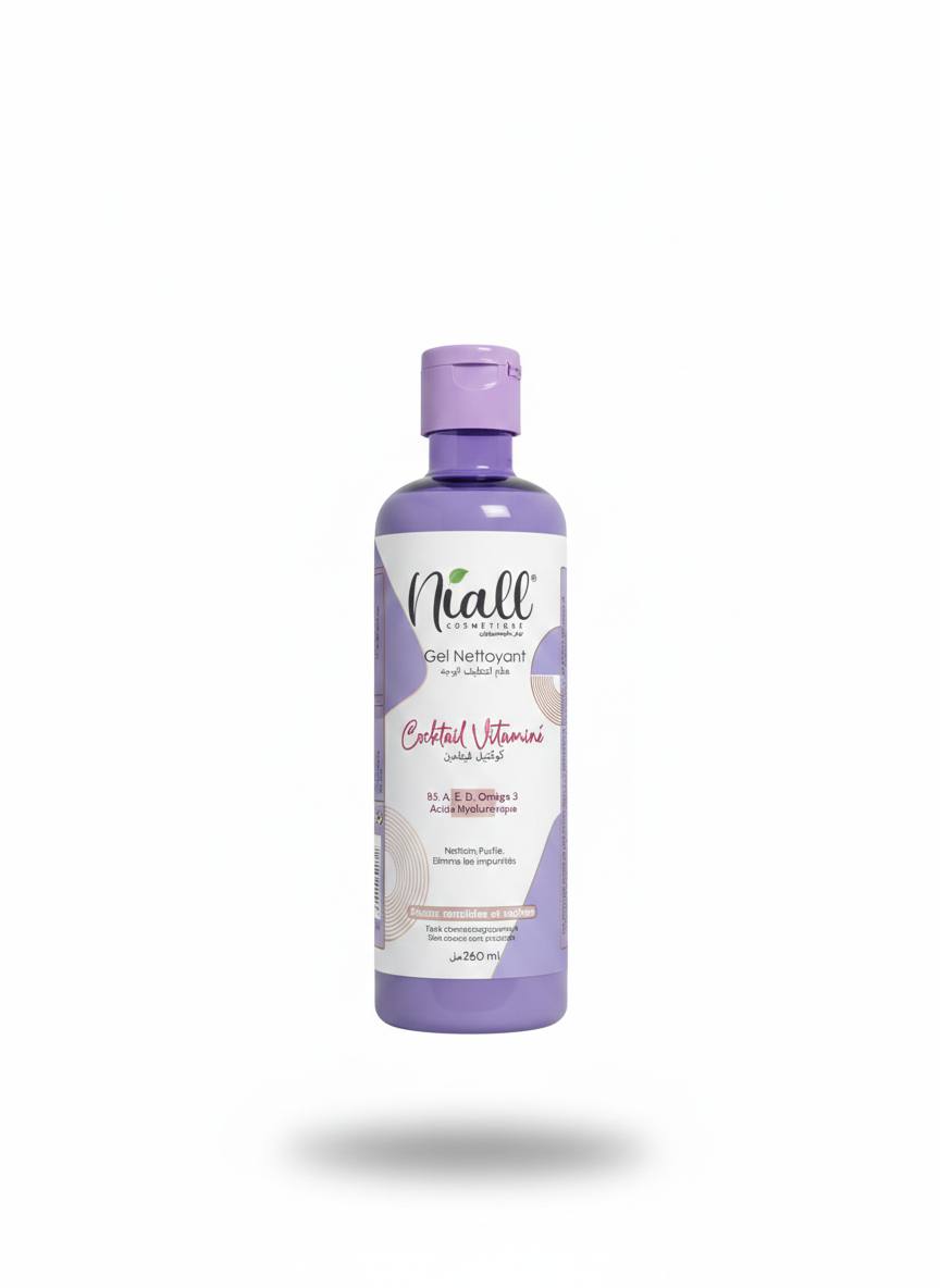 Gel Nettoyant Niall - Cocktail Vitaminé (250 ml)