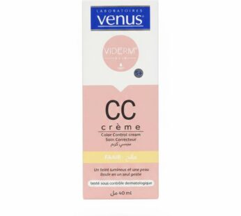 CC Crème Viderm des Laboratoires Venus 40ml
