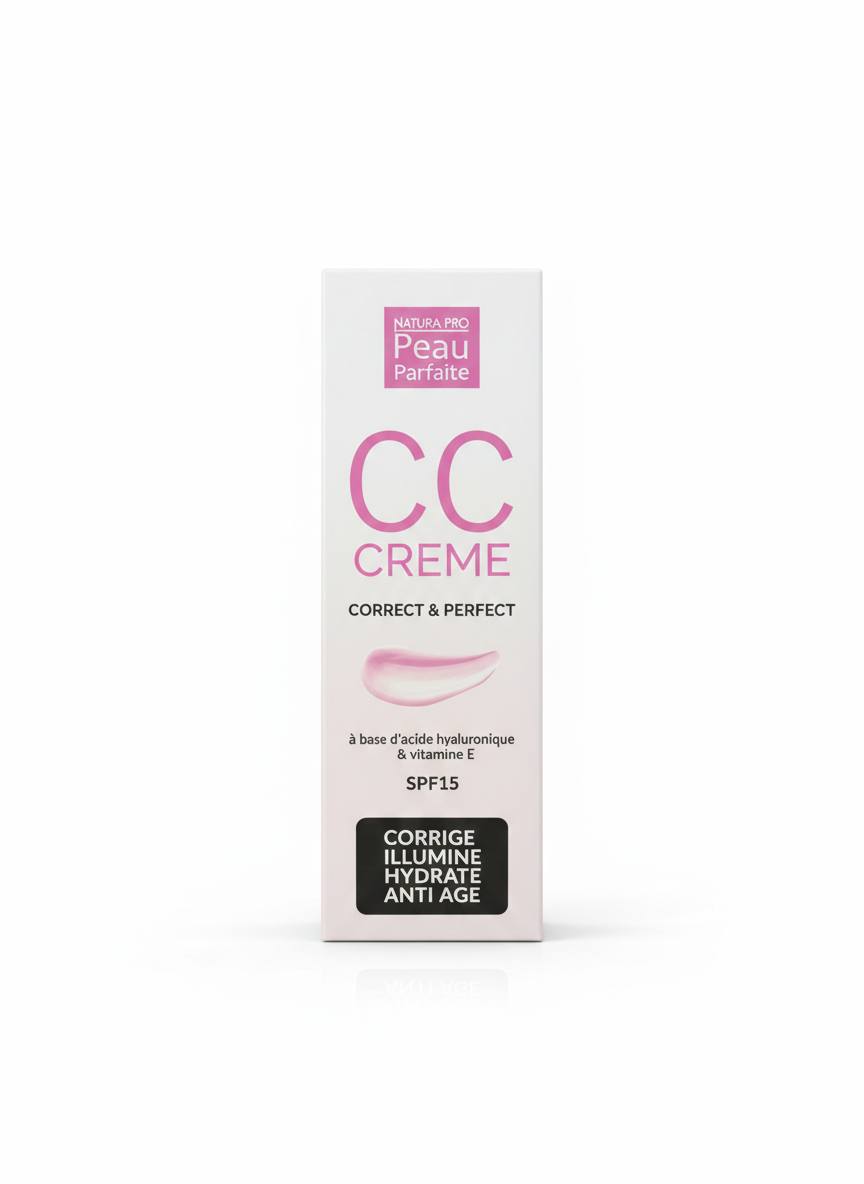 NATURA PRO CC Crème Correctrice & Perfectrice (SPF 15) 50ML