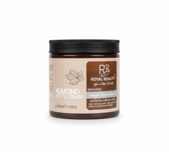 Crème Bain d’Huile à l&rsquo;Amande – Royal Beauty 500ml