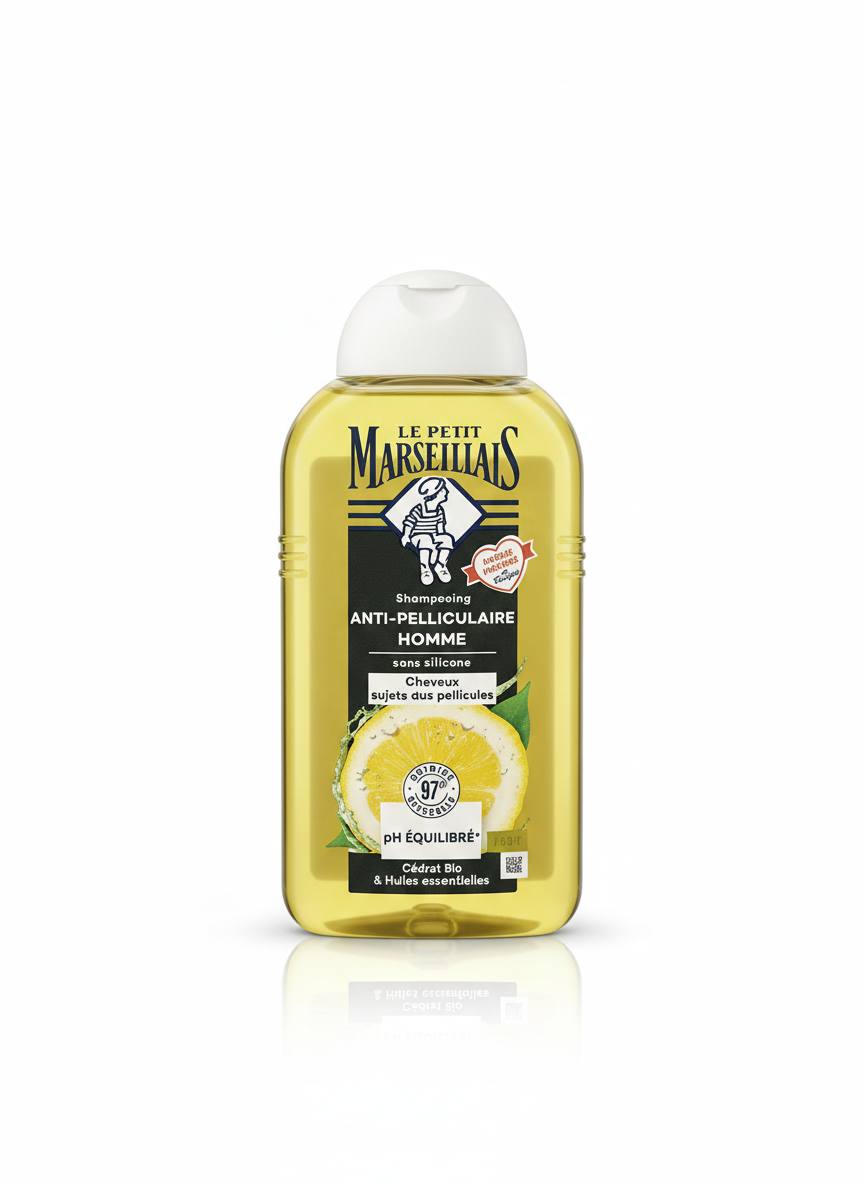 Le Petit Marseillais - Shampoing Anti-Pelliculaire Homme 250ml