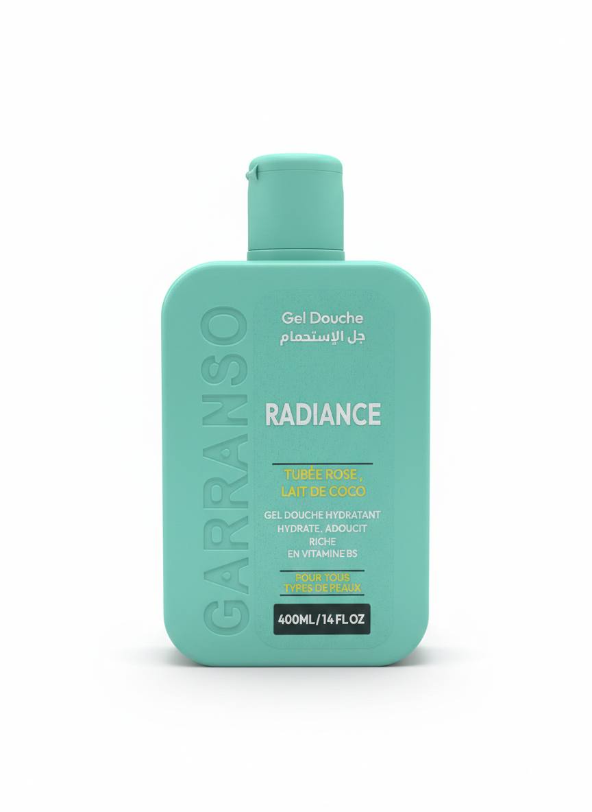 Garranso Radiance – Gel Douche Hydratant 400ml