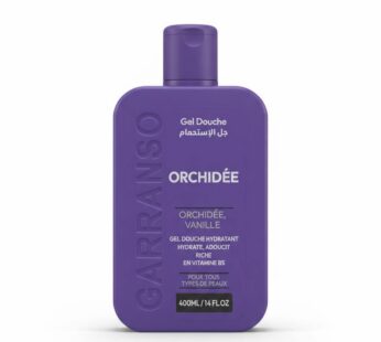 Gel Douche Hydratant Garranso – Orchidée & Vanille 400ml