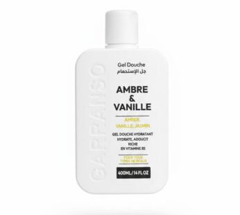 Gel Douche GAPPANSO – Ambre & Vanille 400ml