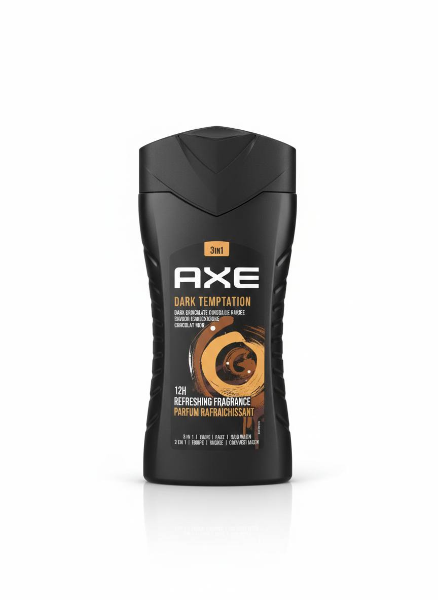 Axe Dark Temptation (3-en-1) gel douche 250ML
