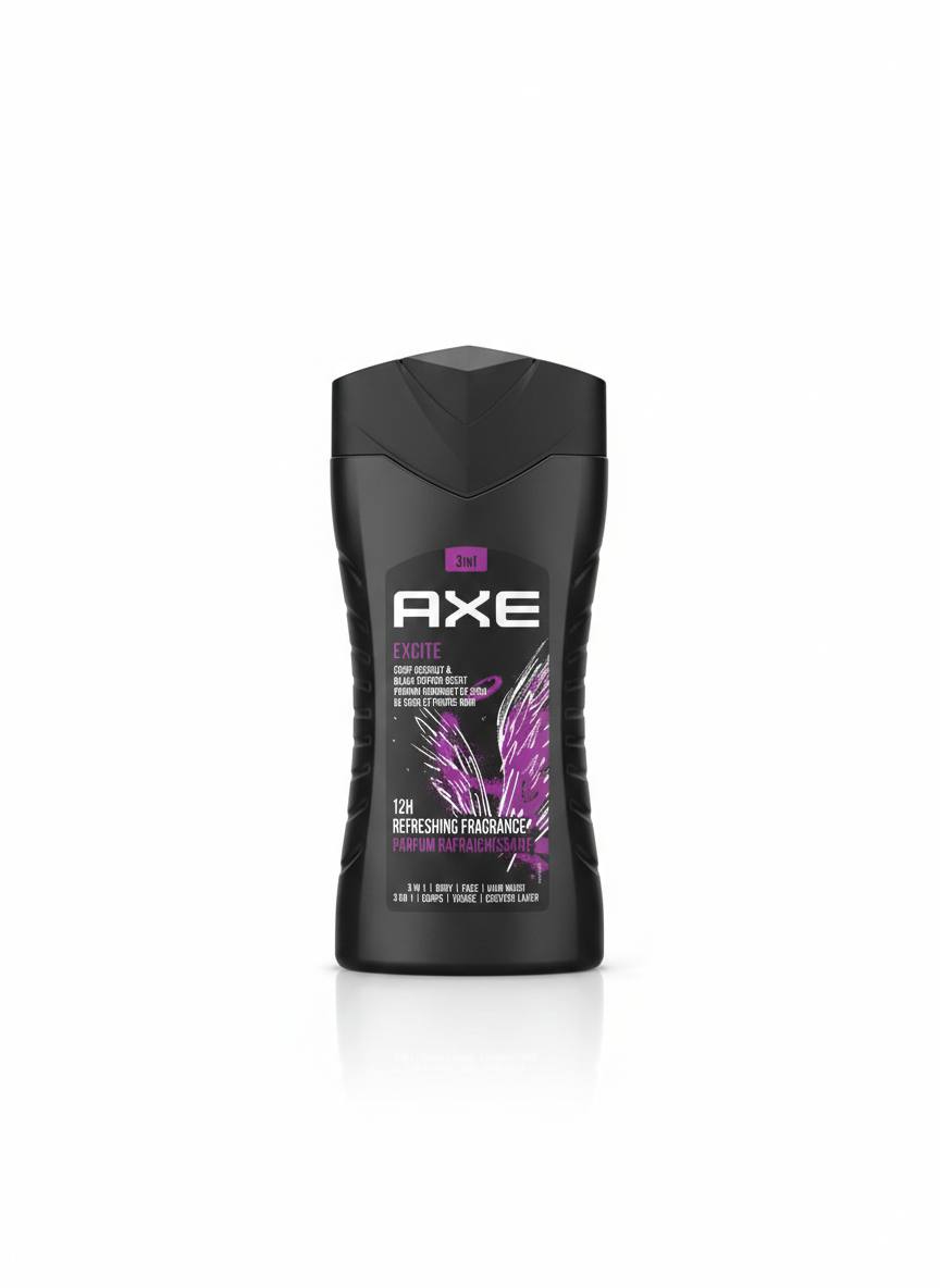 Gel Douche AXE Excite (3-en-1) 250ML
