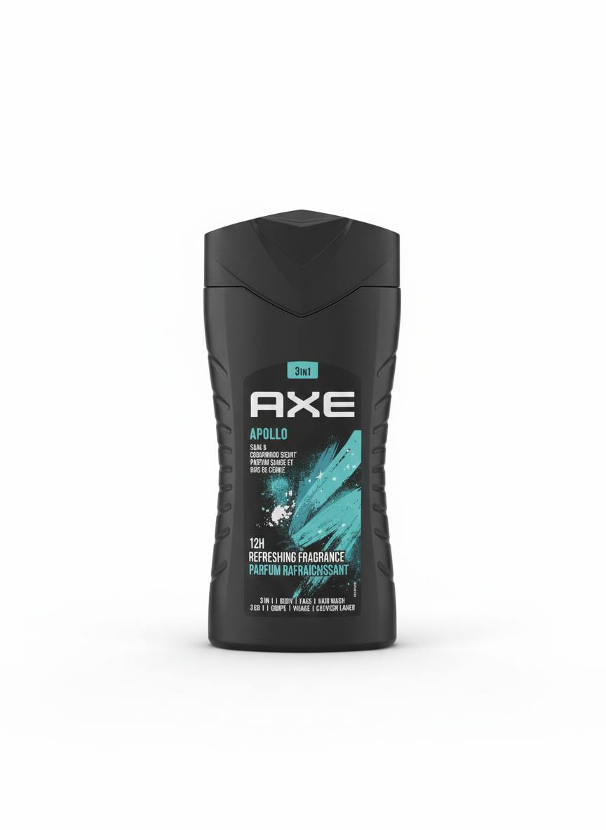 Axe Apollo (3-en-1) GEL DOUCHE 250ML