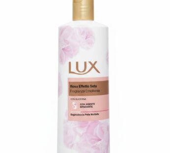 Lux Rosa Effetto Seta (Effet Soie) gel douche et bain moussant 500ML