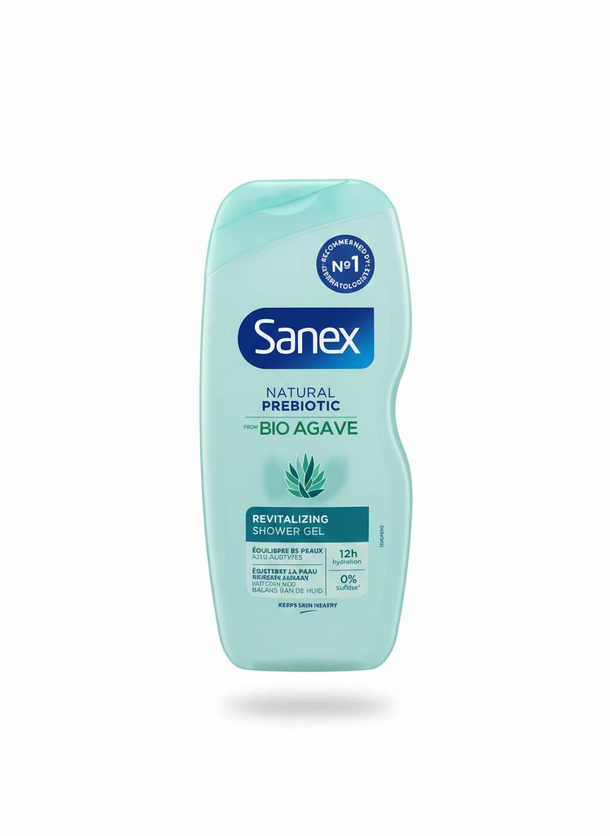 Gel Douche Sanex Natural Prebiotic – Bio Agave 250ML