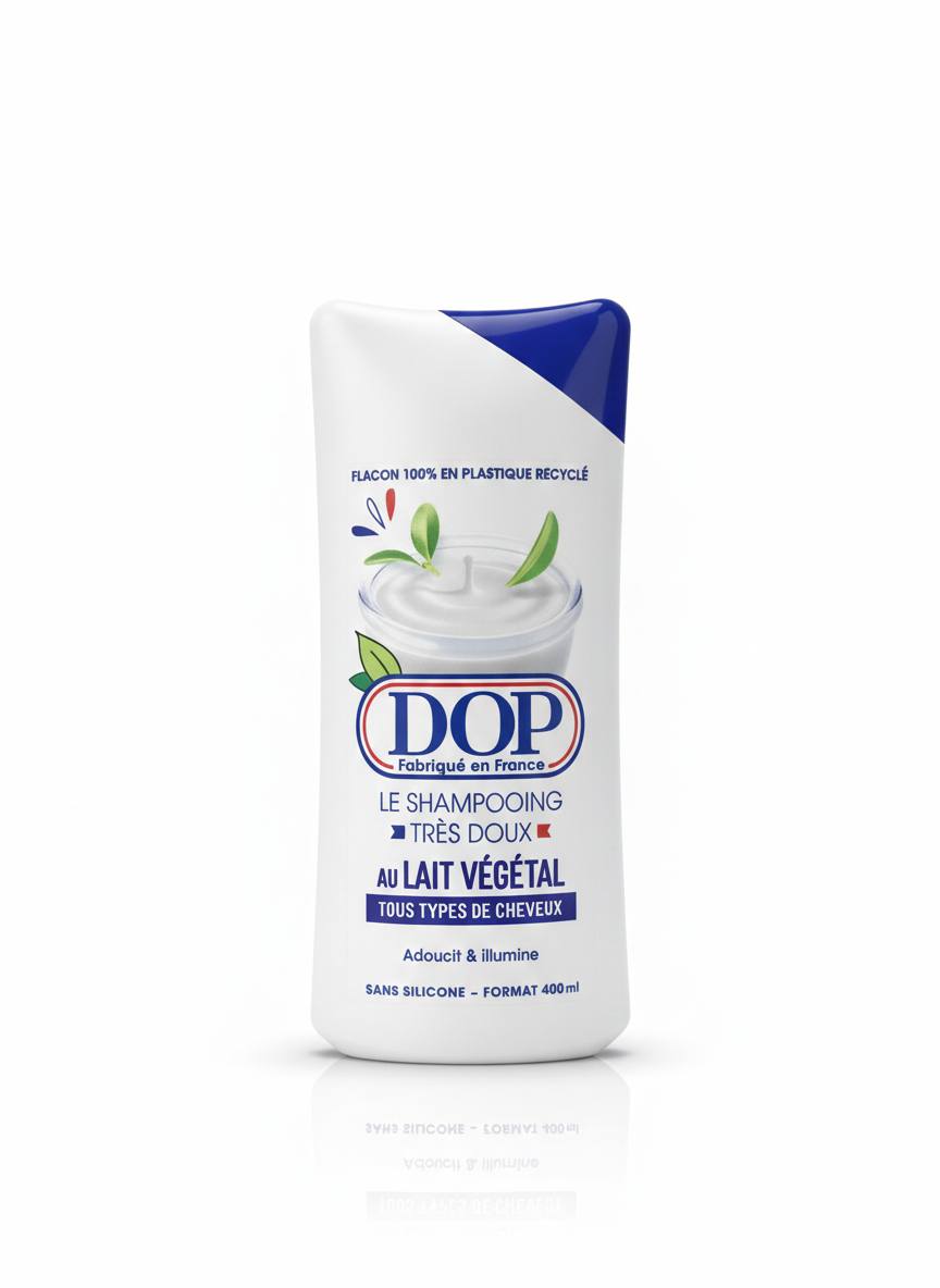 DOP Shampooing Très Doux au Lait Végétal 400ML