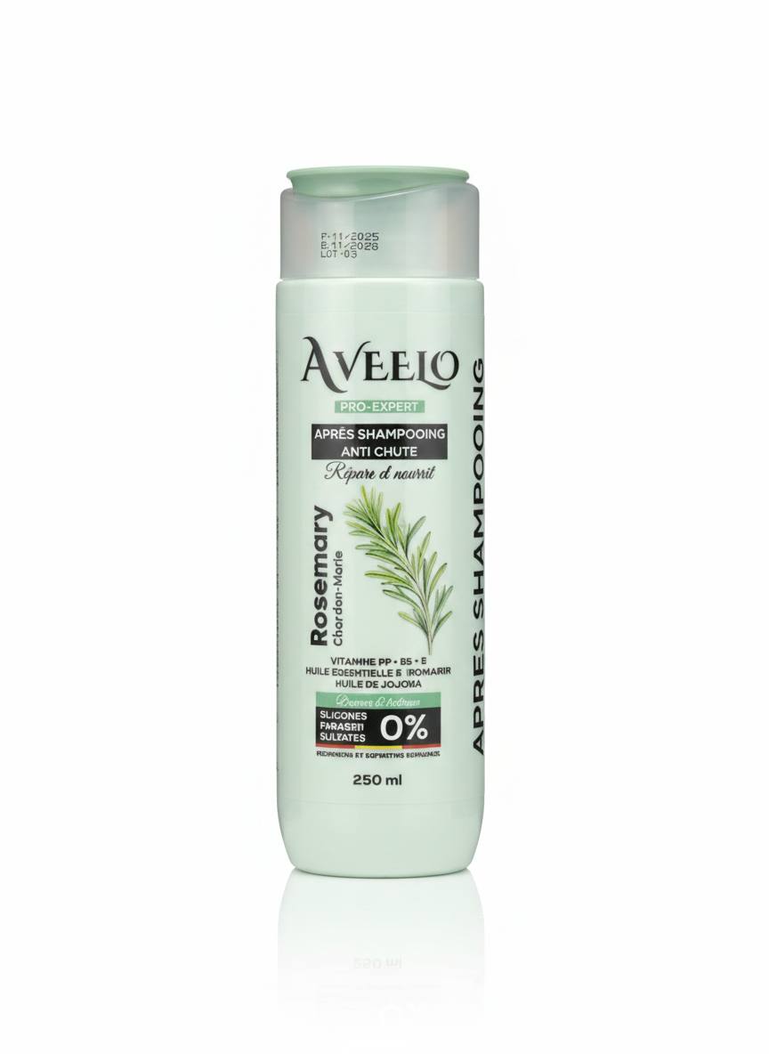 Aveelo Pro-Expert Rosemary après-shampooing anti-chute 250ML
