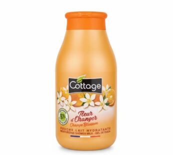 Douche Lait Hydratante Cottage – Fleur d&rsquo;Oranger 250ML