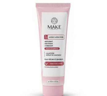 Masque à l&rsquo;Argile Rose (3-en-1) 100ML
