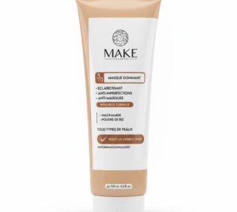 Masque Gommant 3-en-1 – MAKE COSMETIC 100ML