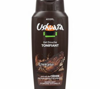 Gel Douche Ushuaïa Tonifiant au Cèdre 400ML