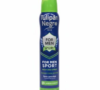 Déodorant Spray Tulipán Negro – Gamme Sport 200ML