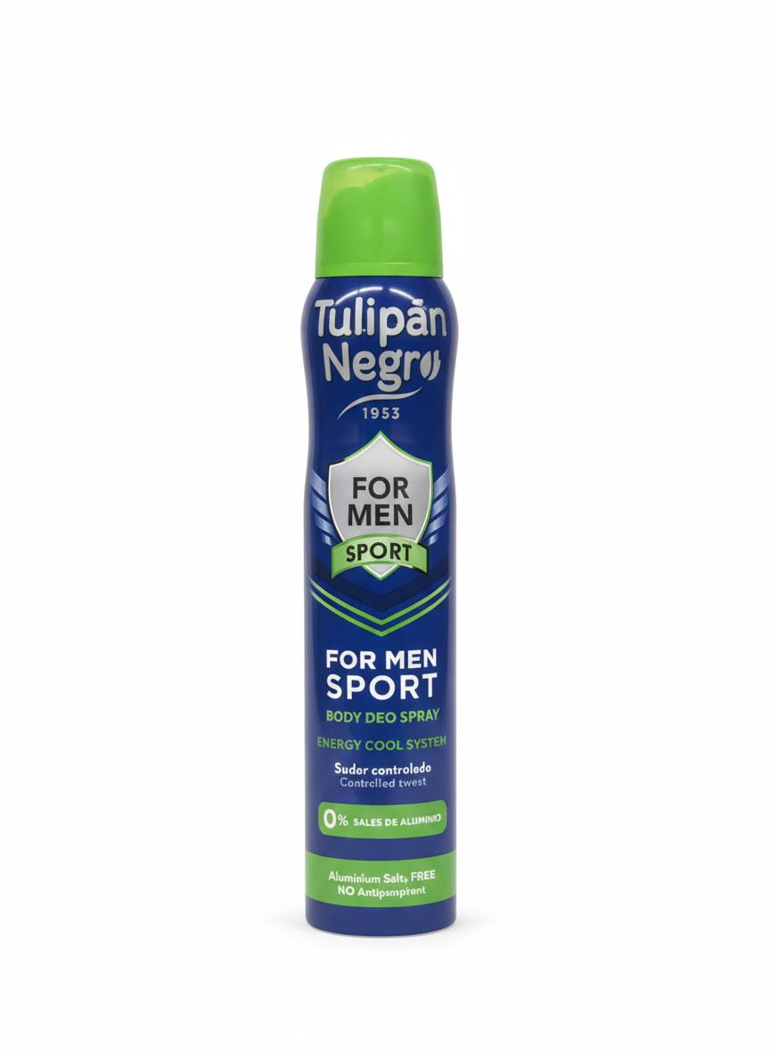 Déodorant Spray Tulipán Negro - Gamme Sport 200ML
