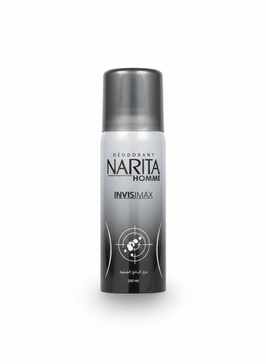 Déodorant Narita Homme - Invisimax NOIR 200ML