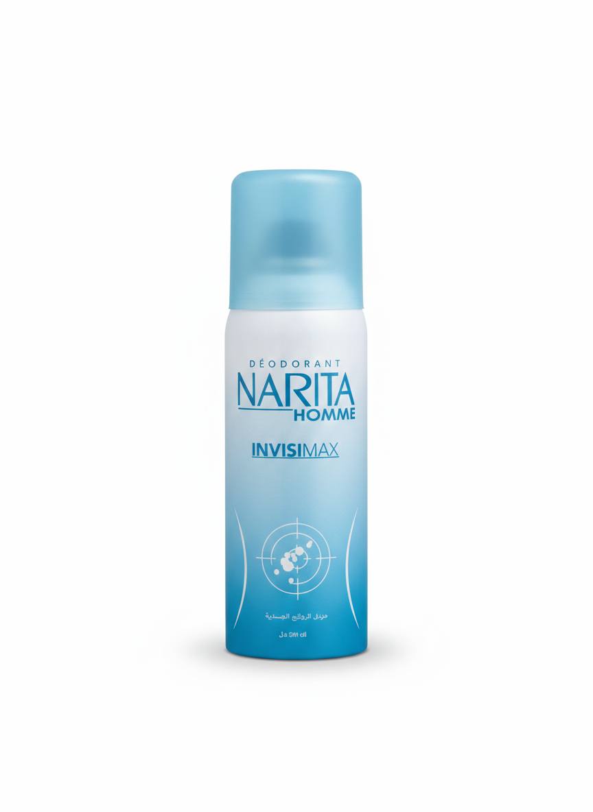 Narita Homme - Déodorant Invisimax BLEU 200ML