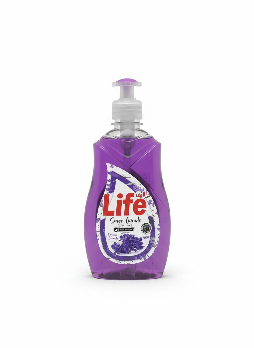 Savon Liquide Life – Parfum Lavande 400ML