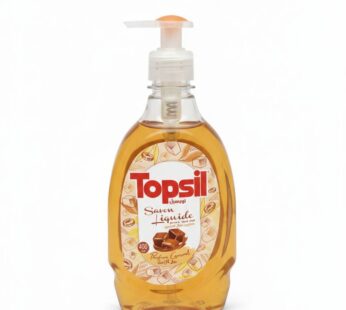 Savon Liquide Topsil – Parfum Caramel 400ML