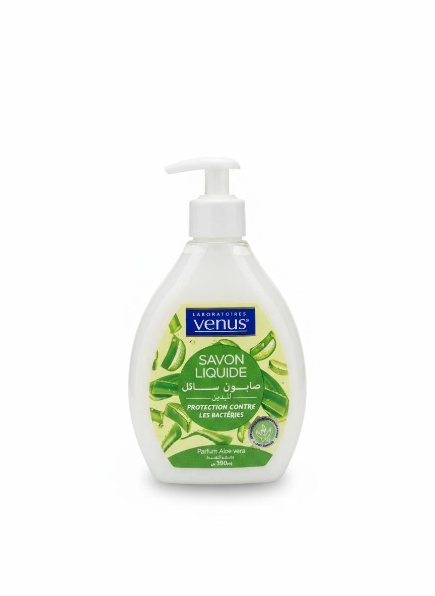 Savon Liquide Venus à l'Aloe Vera 390 ML