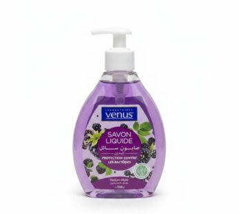 Savon Liquide Vénus – Parfum Mûre (390ml)