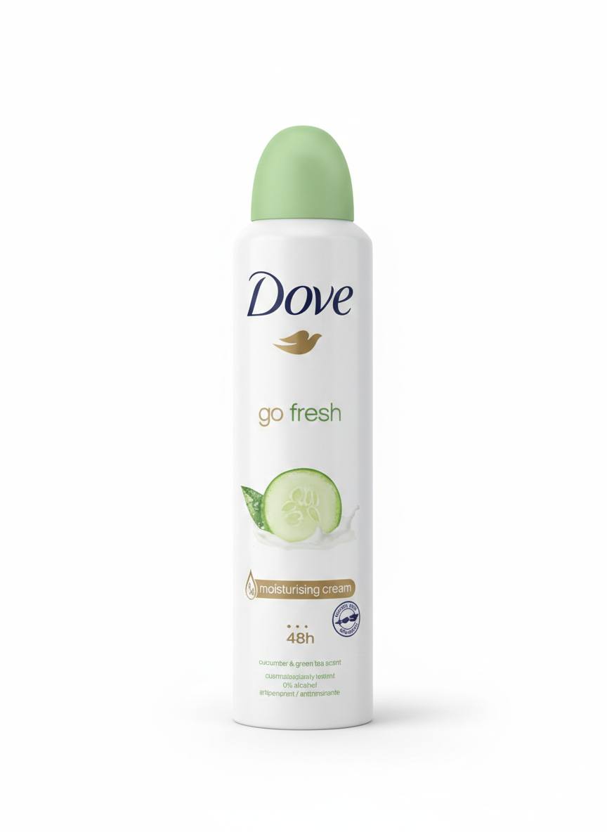 Déodorant Dove Go Fresh (Concombre & Thé Vert) 250ML