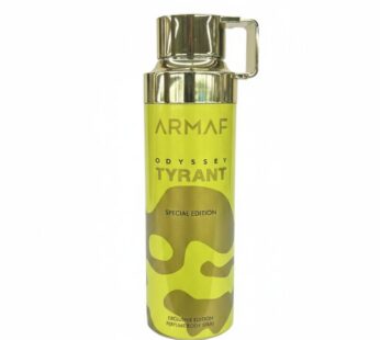 Armaf Odyssey Tyrant – Spray Corporel (Édition Spéciale) 200ML