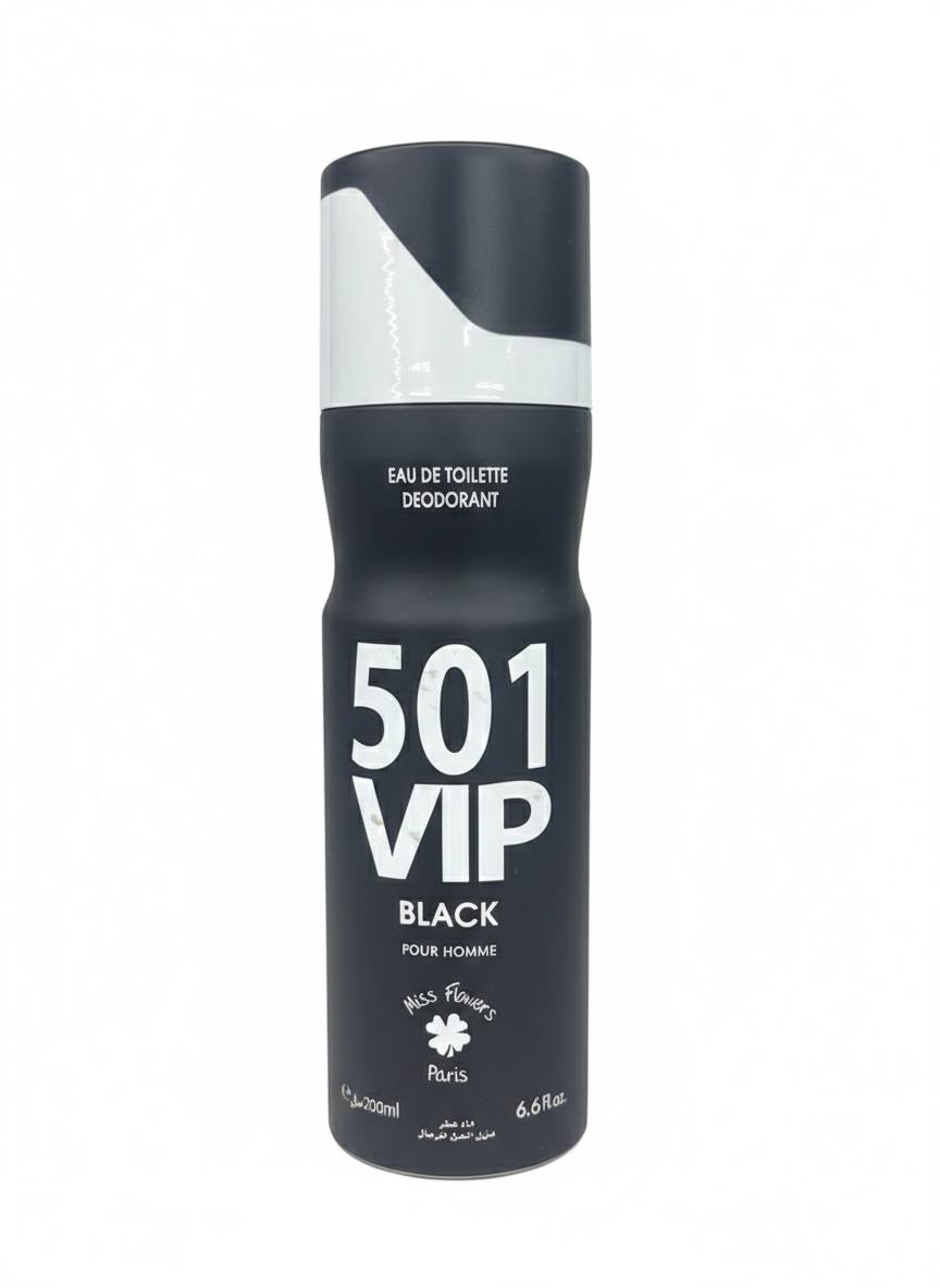 501 VIP BLACK – Déodorant Parfumant pour Homme 200ML
