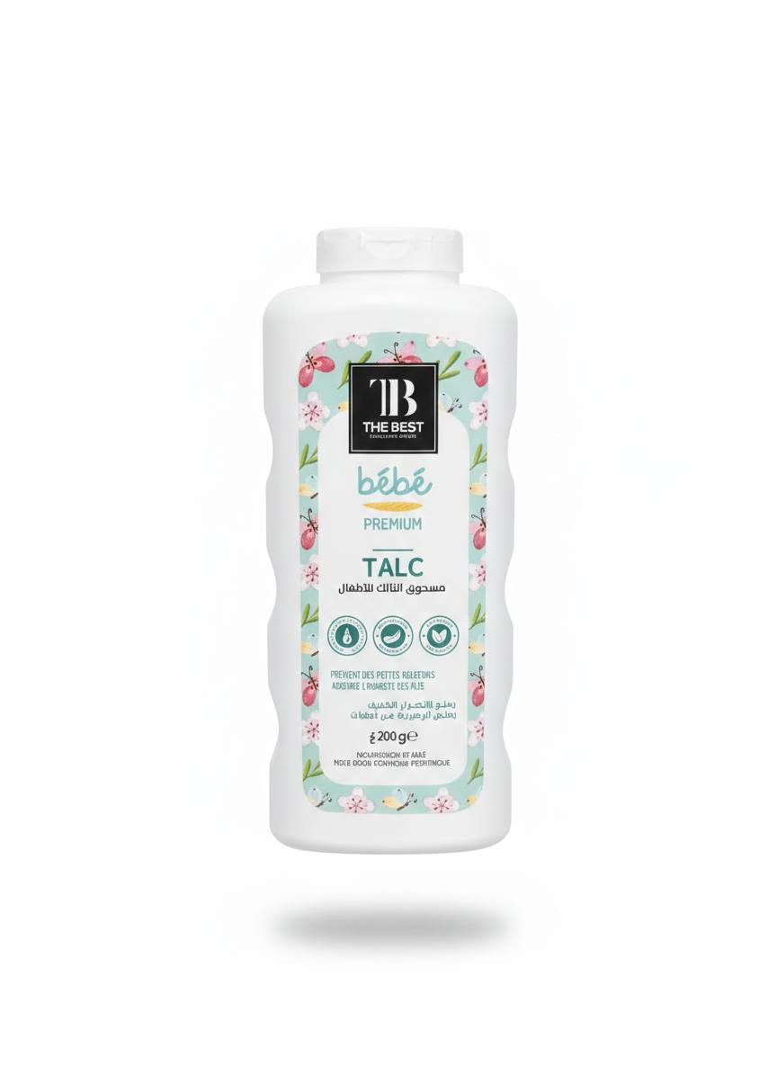 Talc Bébé Premium - The Best 200g