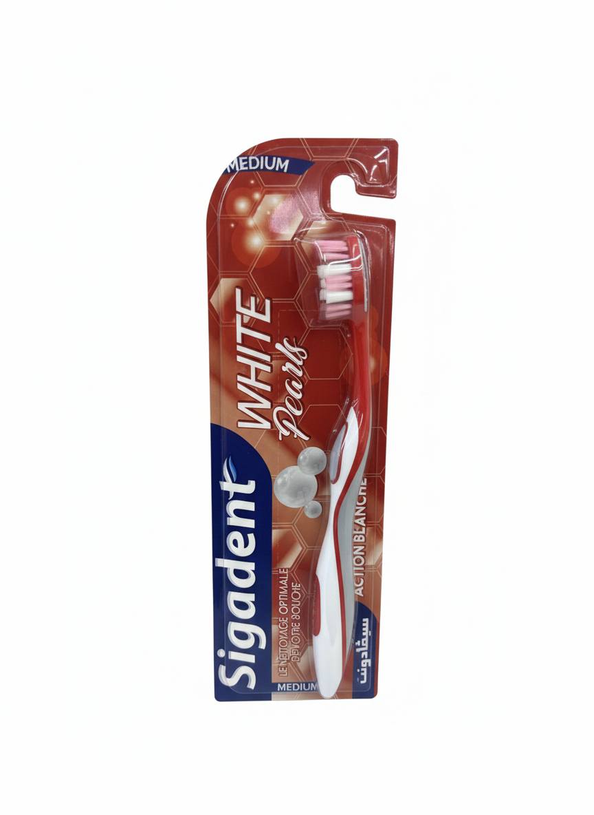 Brosse à Dents Sigadent - White Pearls (Medium)