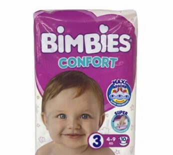 Couches Bimbies Confort – Taille 3